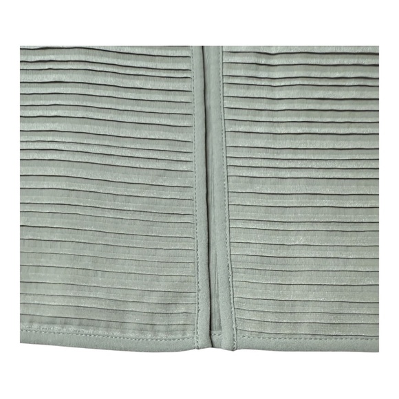 Eileen Fisher 100% Silk Pleated Top - Picture 8 of 10